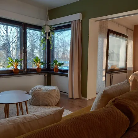 Apartment Aalto, Quiet Row House With Infrared Sauna