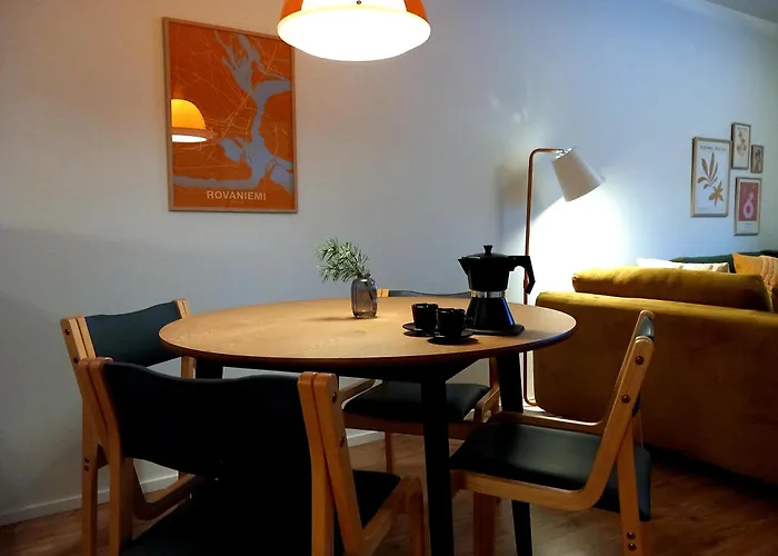 Aalto, Quiet Row House With Infrared Sauna Rovaniemi