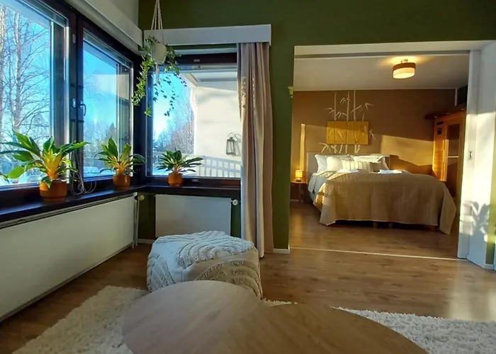 Aalto, Quiet Row House With Infrared Sauna * Rovaniemi