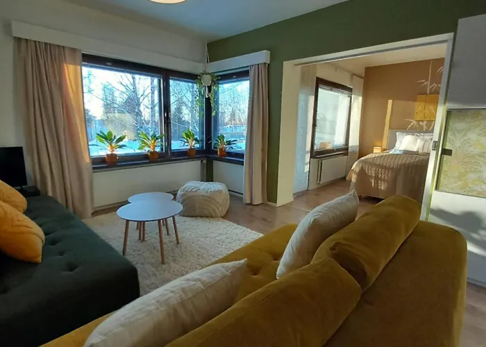 Apartament Aalto, Quiet Row House With Infrared Sauna *